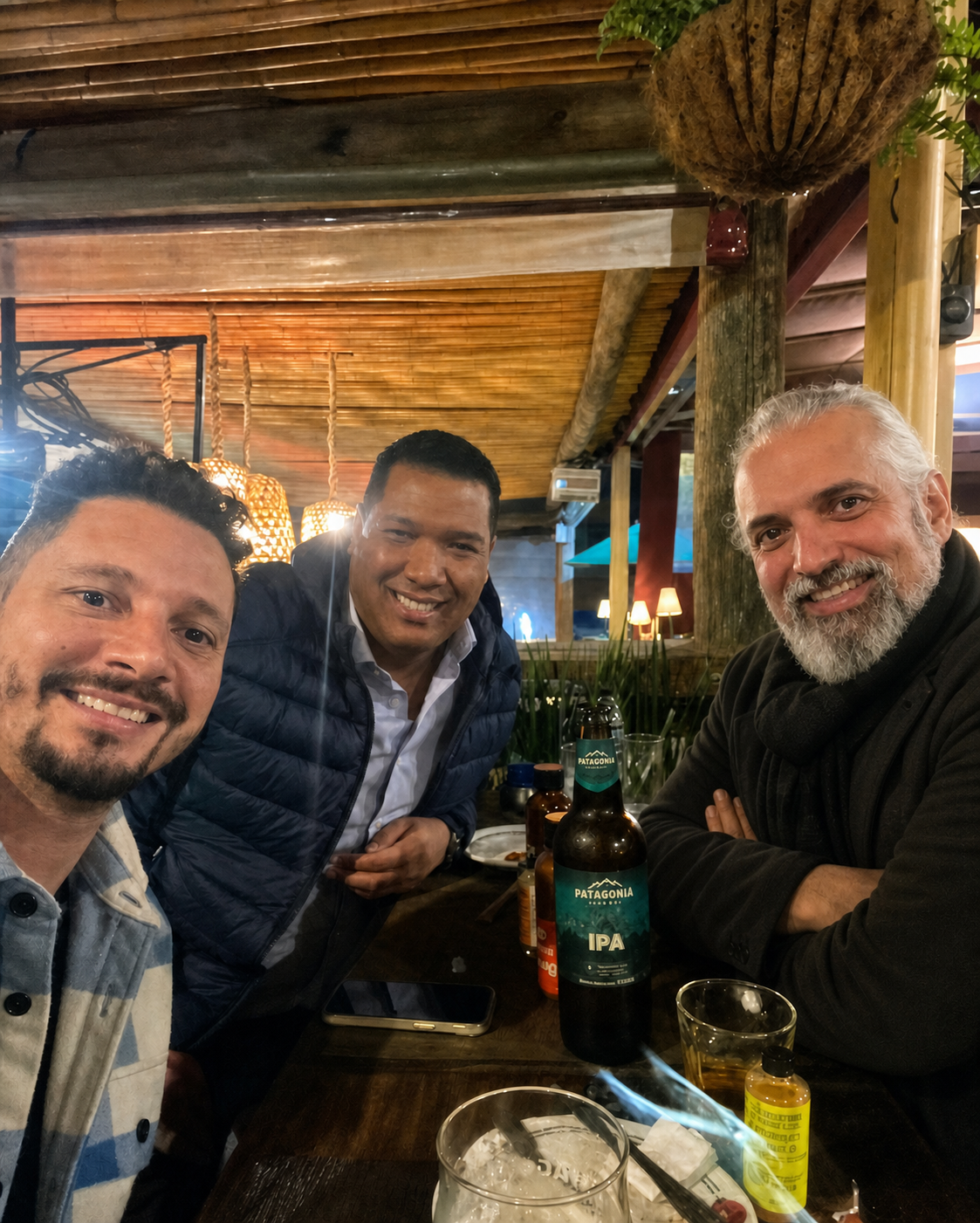 Gustavo Dominguez em um encontro profissional