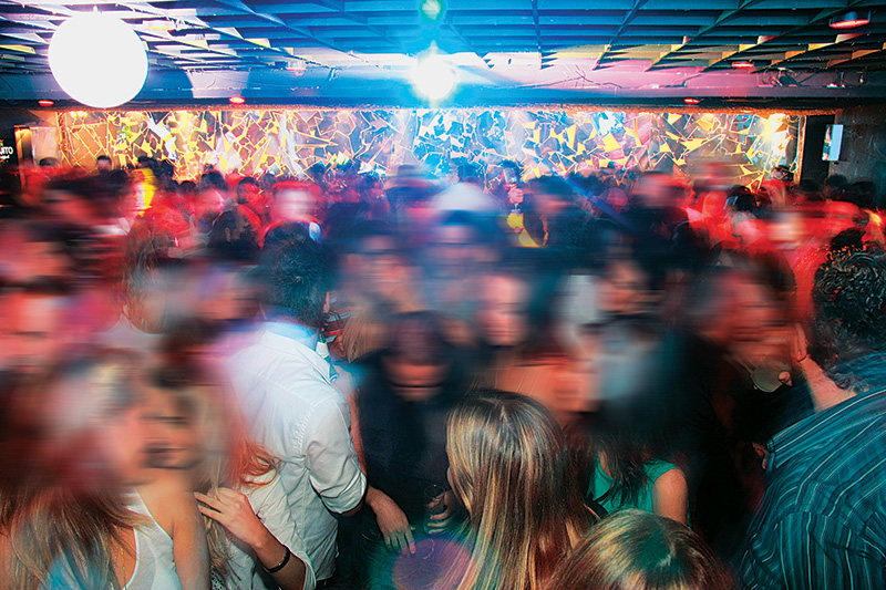 Dance floor at Disco nightclub in São Paulo